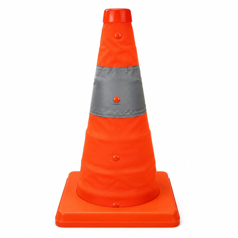 Mexxo uitvouwbare pion 40 cm, uitgeklapt met reflecterende band