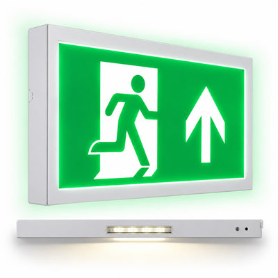LED noodverlichting 3W met autotest en oriëntatieverlichting | wit