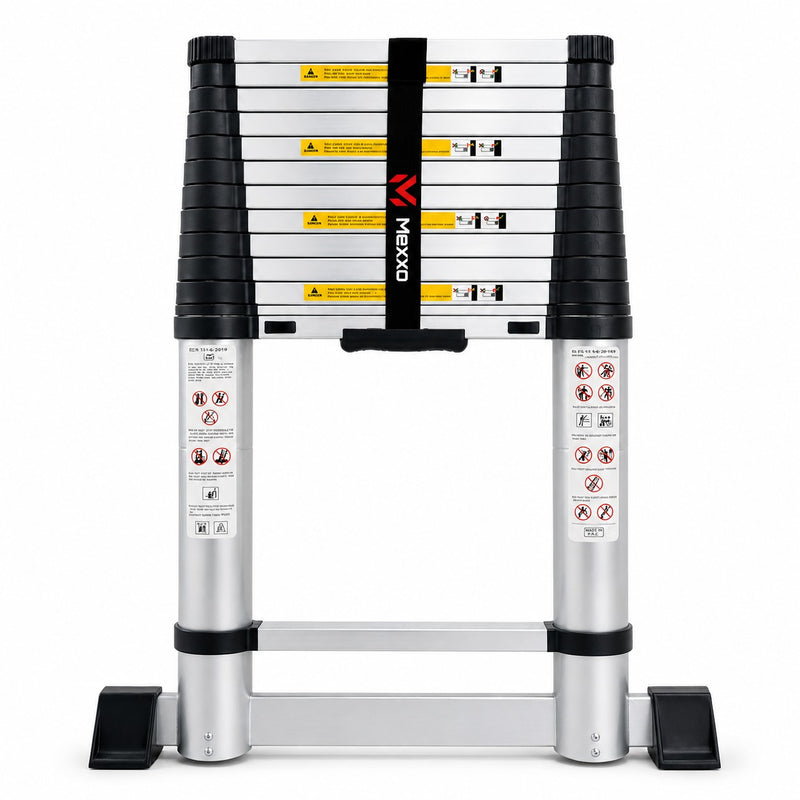 Mexxo telescoopladder 5,40 meter, volledig uitgeschoven
